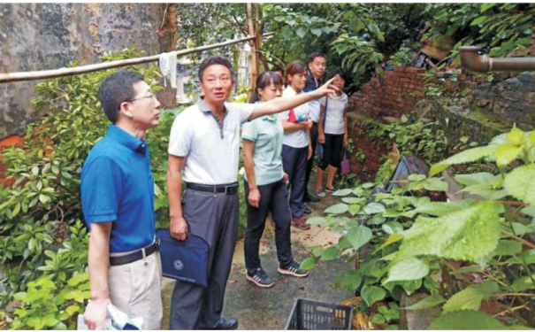 越秀区副区长刘杰带队到我司白云山地质灾害自动化监测点检查指导工作